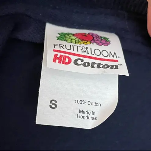 Ramen Noodles Graphic Tee Shirt Crewneck Waves Chopsticks Bowl Cotton Blue Red