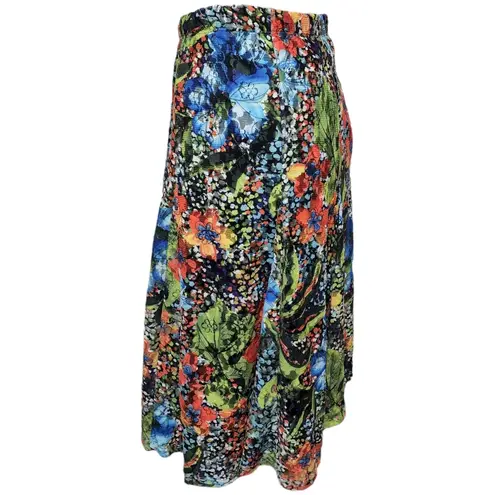 draper's & damon's Tropical Oasis Lace Skirt Size LP