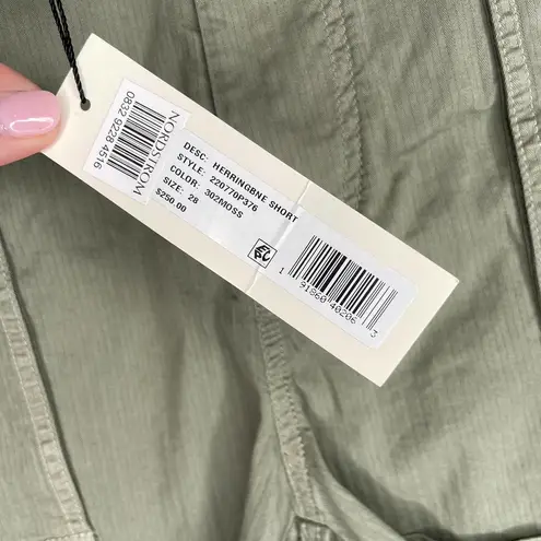 Rebecca Taylor NWT LA VIE Stretch Herringbone Utility Shorts Size 28