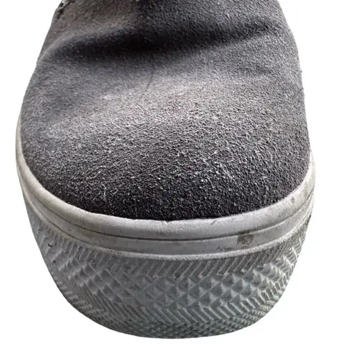 Steve Madden  Gray Suede Wedgie Platform Sneaker Boot Size 8