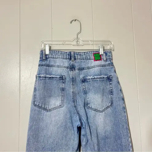 Empyre Jeans Tori Blue Light Wash Straight Leg Womens Size 3