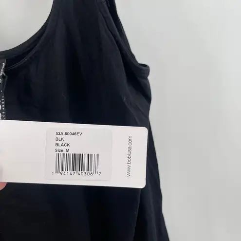 Bobi LOS ANGELES Tank Top SZ Medium Black Revolve NWT Cinch Waist Basic Capsule