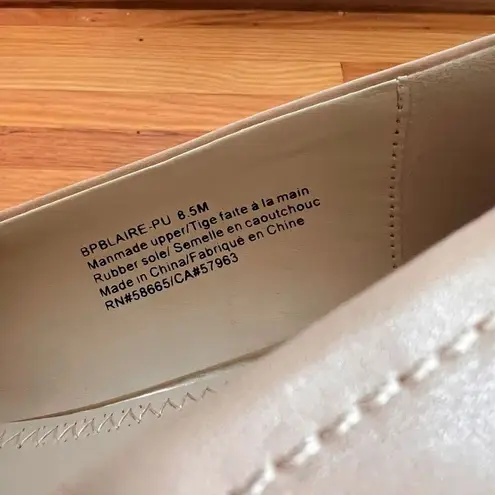 BP . Blaire Tan Loafers Size 8.5 - Image 10