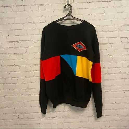 Vintage RARE 90s colorblock Gatlinburg Tennessee sweatshirt XL unisex Blue