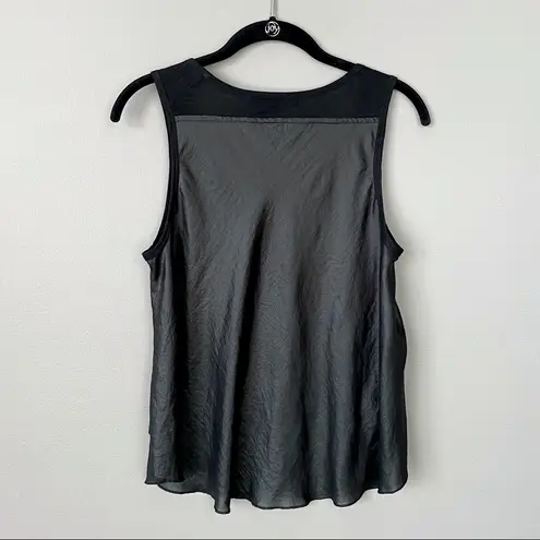 BCBG Max Azria Black on Black Swing Tank