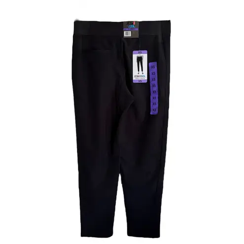 32 Degrees Heat 32 Degrees Womens Pants XS Black Ultra-Comfy Everyday Elastic Waist NEW