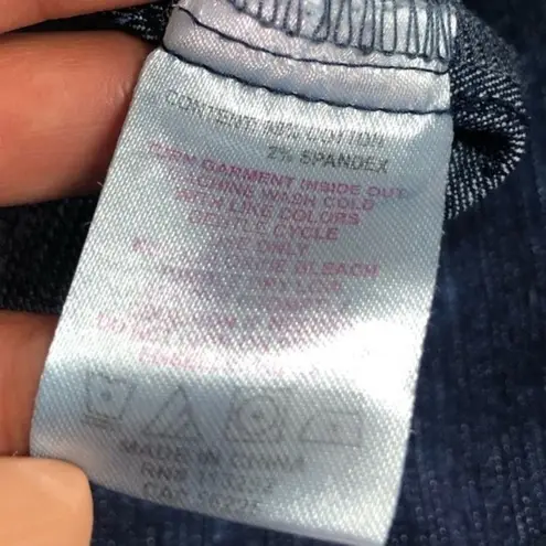 Apple Bottoms Vintage Bodycon Strapless Faded Denim Mini Dress