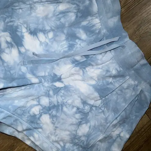 All In Motion blue tie dye shorts