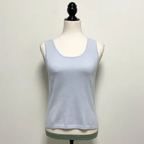 Shu Shu Zip Up Sweater Cardigan Camisole Set Blue