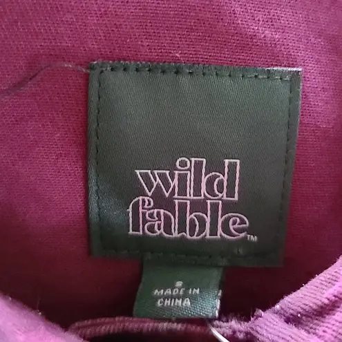 Wild Fable cropped camo jacket size small