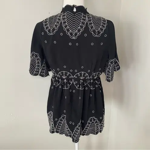 A pea in the pod  Maternity Top Womens Black Short Sleeve Size Small