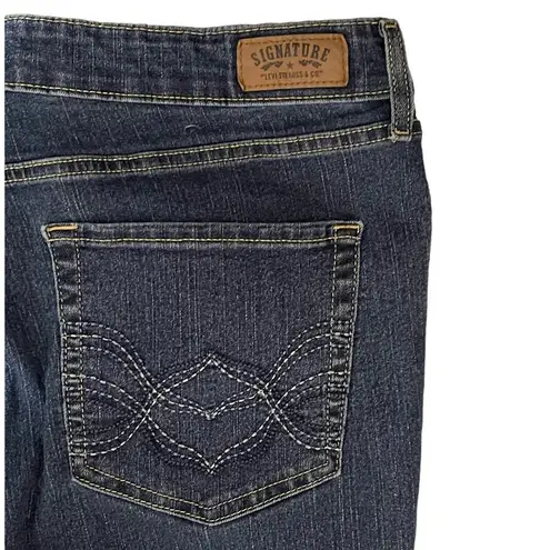 Levi Strauss & CO. Signature Womens Modern Boot Cut Jeans Blue Denim