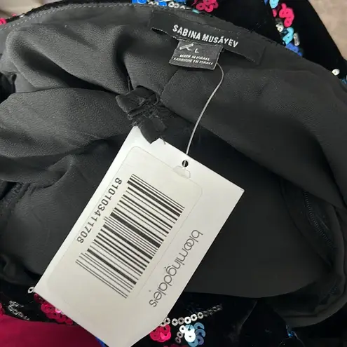 Revolve NEW Sabina Musayev * Roserita Velvet Sequined Dress, Size L New w/Tag