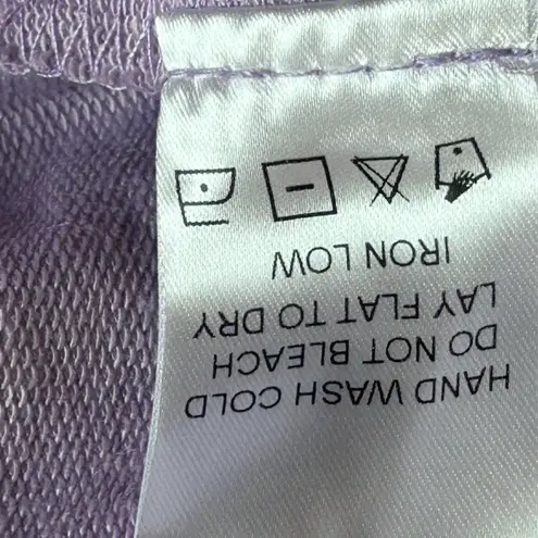 White Birch purple barbiecore sequin embellished bling long puffy sleeves NWT 3X