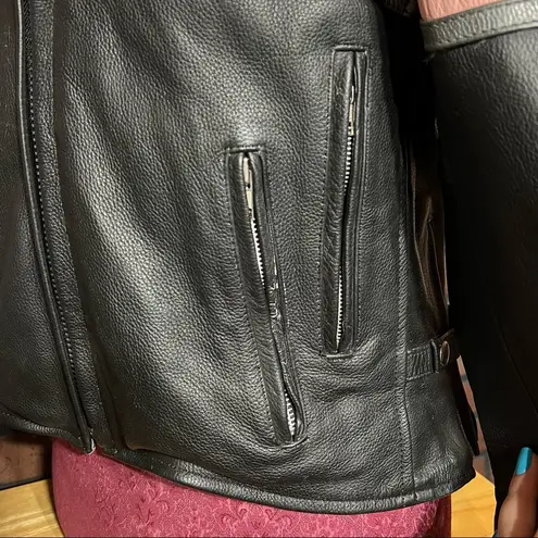 Vintage Unik Genuine Leather Coat Size M