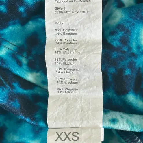 Fabletics  Define PowerHold Leggings Womens XXS Tide Pool Blue Athleisure Yoga - Image 8