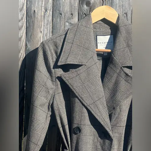 Bagatelle Suiting Coat In Gray NWT