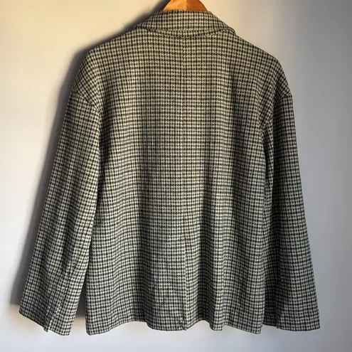 Madewell NEW  Oversized Knit Blazer in Houndstooth