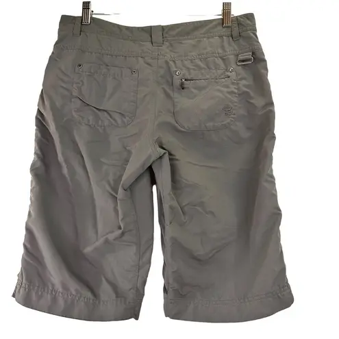 Mountain Hardwear  Women's Grey Nylon Hiking Shorts Size 6