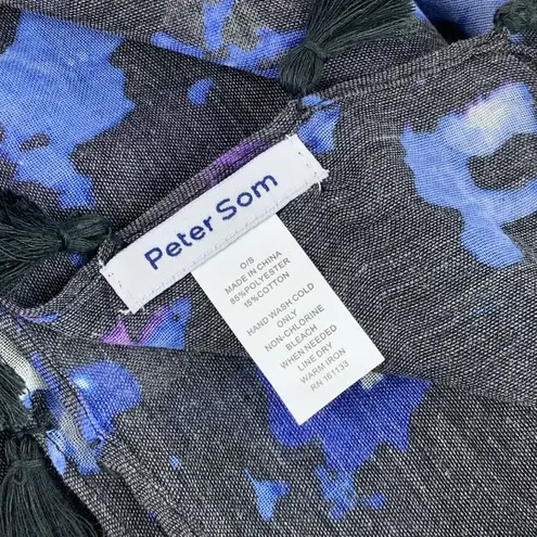 Peter Som Sarong Dream Floral Meteorite Swim Beach Coverup Womens One Size