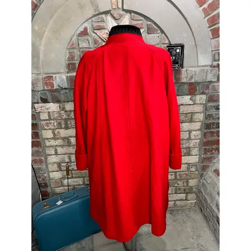 lady suzette swing coat vintage 60s union made red black Size undefined
