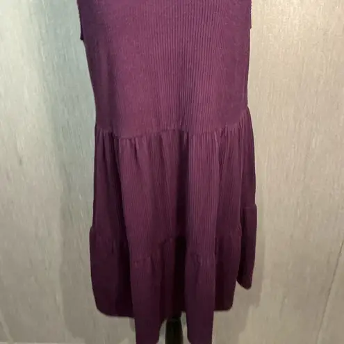 Nine Britton NWT Rich Purple Midi Dress Size Large