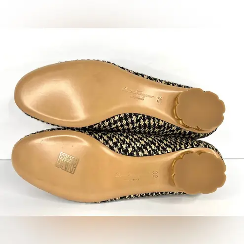 Salvatore Ferragamo Sarno Bow Embellished Raffia Low Heel Loafers US 5 - EU 35.5