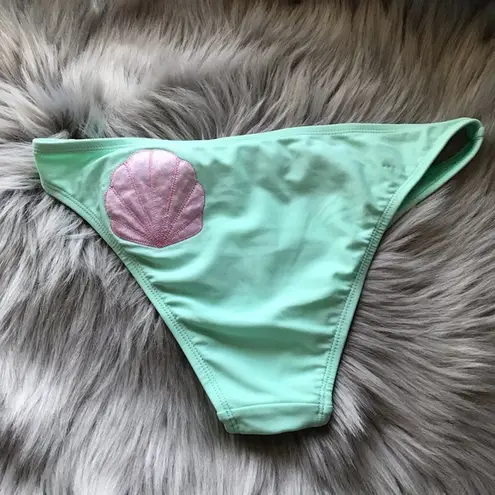 NWT Sugar Coast by Lolli Swim Mint Green Bikini S Pink
