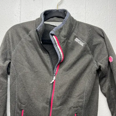 Regatta Great Outdoors Jacket Womens S Full Zip Fishing Hiking Errands Utility Gray