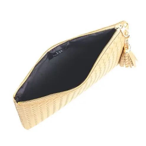 VIRGINIA WOLF Clutch Gold