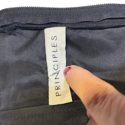 Principles Sequin Corset Top Bustier Party Strapless Black Size UK 10 EUR 36