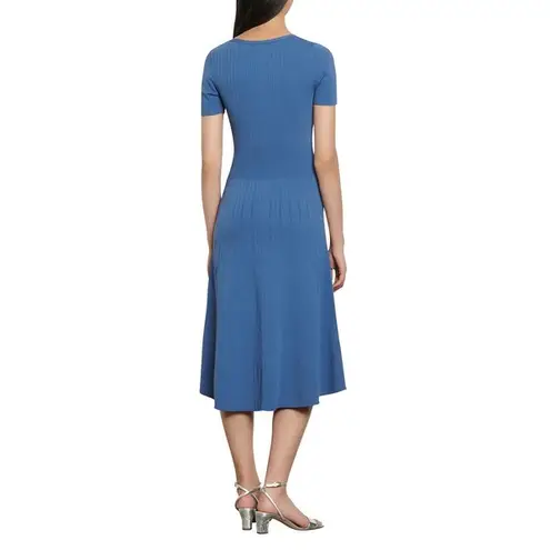 Sandro Sophy Buttoned Knit Midi Dress