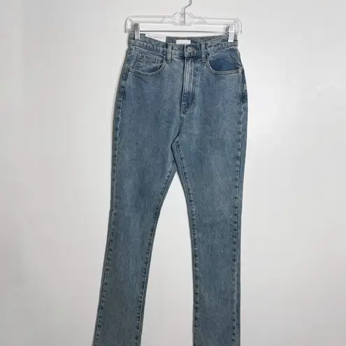 We Wore What x Free People Stacked Skinny Super High Rise Stretch Size 25