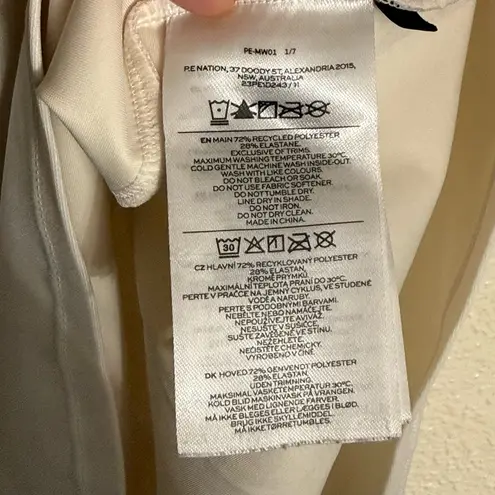 P.E Nation Wave Form Mini Dress in Optic White
P.E NATION size Small Orange