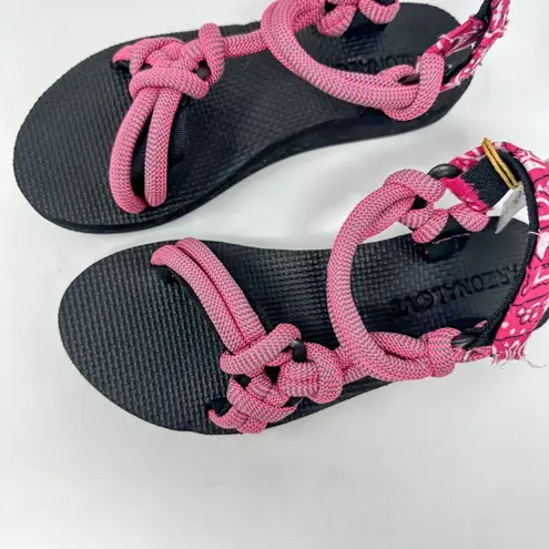BRAND NEW Arizona Love Trekky Rope Pink Sandals, New with Tags Size 38 MSRP $140