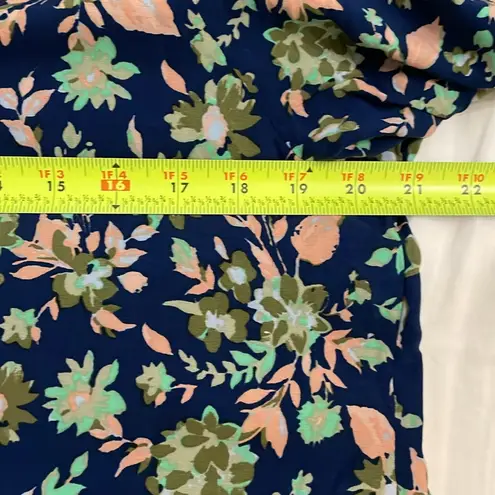 Caralyn Mirand X The Drop Blue Floral Pullover Dress Womens Size Extra Large NEW