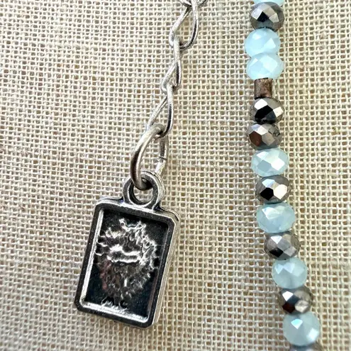 My Saint My Hero Long Beaded Necklace