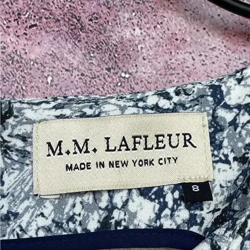 MM.LaFleur M.M.LaFleur Sarah 4.0 Dress in Indigo Marble size 8