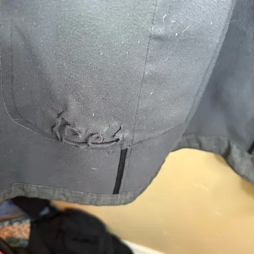 Title Nine Womens Size Large Control Raincoat Trench Dark Gray Outdoor Active