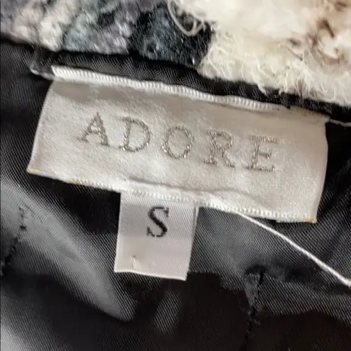 Adore Boho Artsy Patchwork Cowl Jacket Sz S