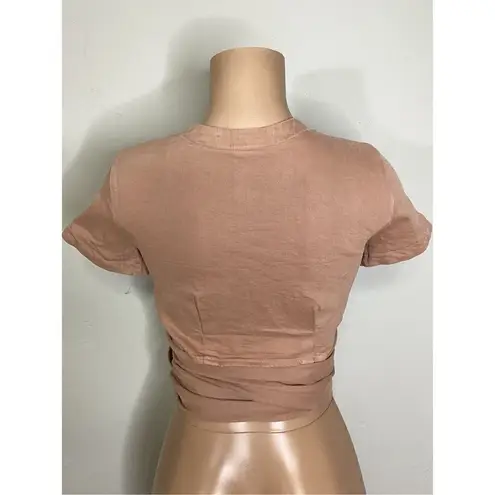 New. Johnathan Simkhai nude crop top. Small. Retails $328 Tan