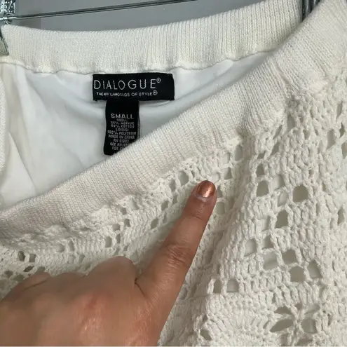 Dialogue Crochet Skirt Size Small