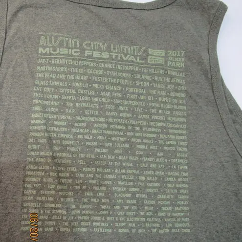 Austin City Limits Music Festival Tank Top Green Own Womens XL 2017
