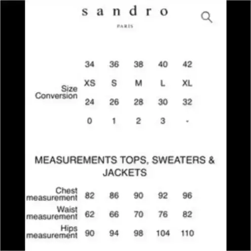 Sandro  paris sparks knit crop top in blue blue turquoise in size 2