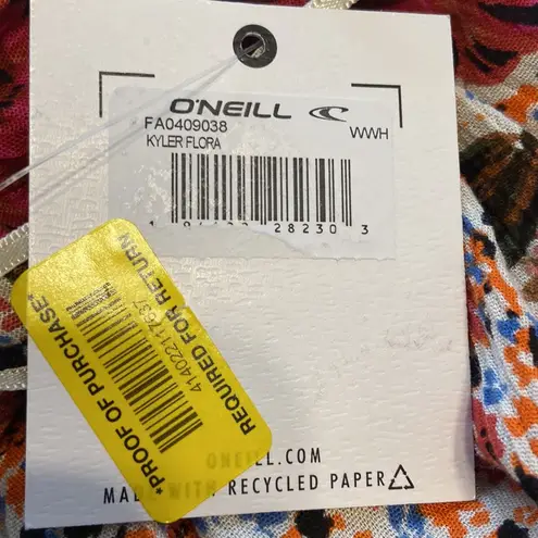 O'Neill  strapless romper size S so beautiful length 47” inseam 25”  brand new