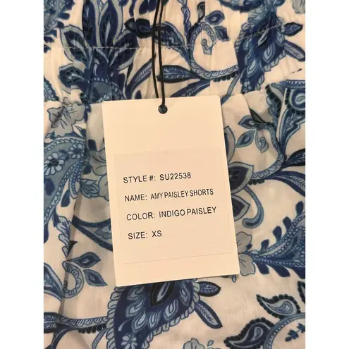 Generation Love NEW NWT Amy Shorts Paisley Print Blue Size XS