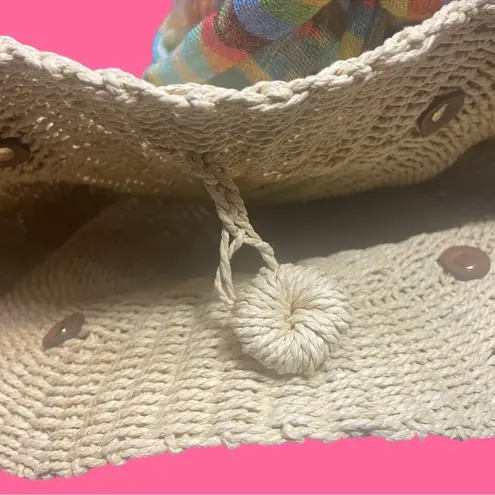 Raffia Woven Round shoulder Bag, hat & scarf set Tan