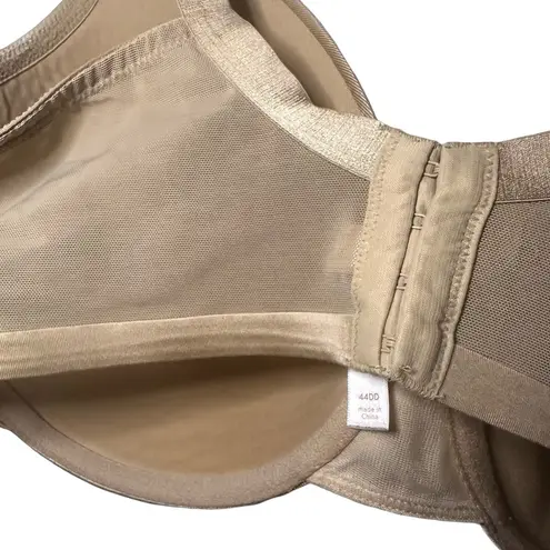 Cacique Full Coverage Underwire Support Lined Lane Bryant Nude Bra size 44DD