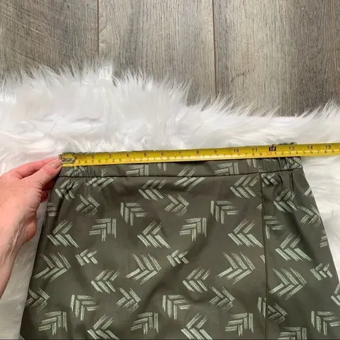 Toad & Co. Whirlwind Wrap Skirt Dark Moss Green XS Green