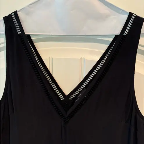 Lucky Brand NWT  Black Viscose Jumpsuit